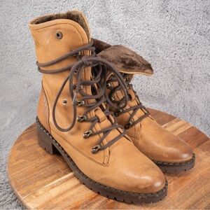 Vintage Foundry Co Brown Leather Women's Boots